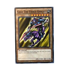 Yu-Gi-Oh! Trading Card Gaia Fierce Knight 1st Ed YGLD-ENA05 Ultra Rare Warrior